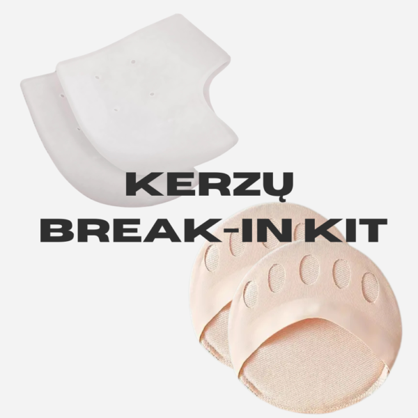 Kerzų pranešiojimo rinkinys Break-In – silikoniniai antkulniai ir pado pagalvėlės RADDO